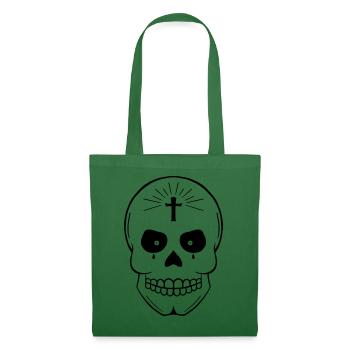 Totenkopf - Stoffbeutel - Fichte - Vorne