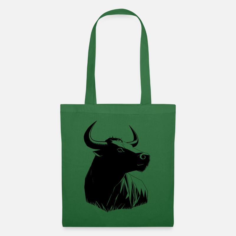 Stier - Stoffbeutel - Fichte