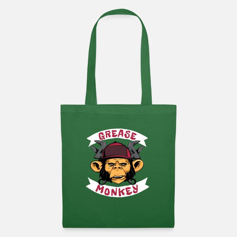Grease Monkey - Tote Bag - evergreen