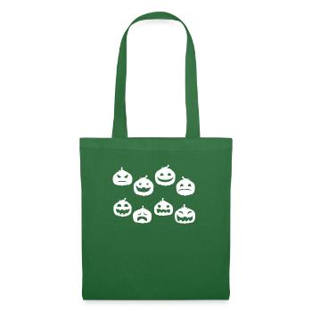 Funny Halloween Pumpkin Party - Halloween Pumpkins - Tote Bag - evergreen - Front