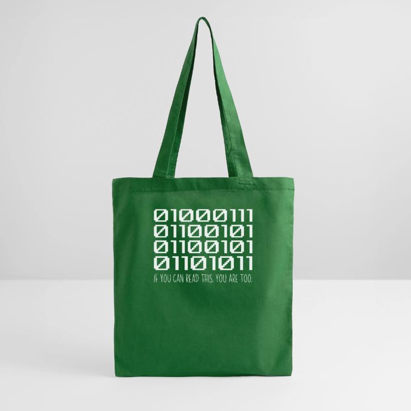 Cool Computer Binary Code Programmeur Développeur Sac en tissu