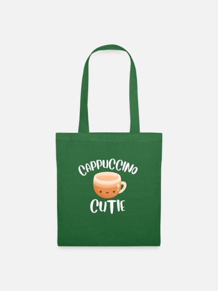 Cappuccino Cutie - Stoffbeutel - Fichte