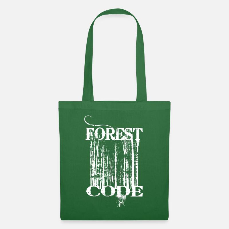 Code forestier - Sac en tissu - vert sapin