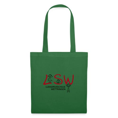LSW-Logo rot-schwarz - Stoffbeutel