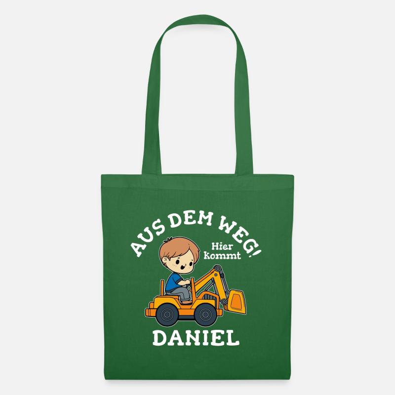 Daniel Vorname Bagger - Stoffbeutel - Fichte