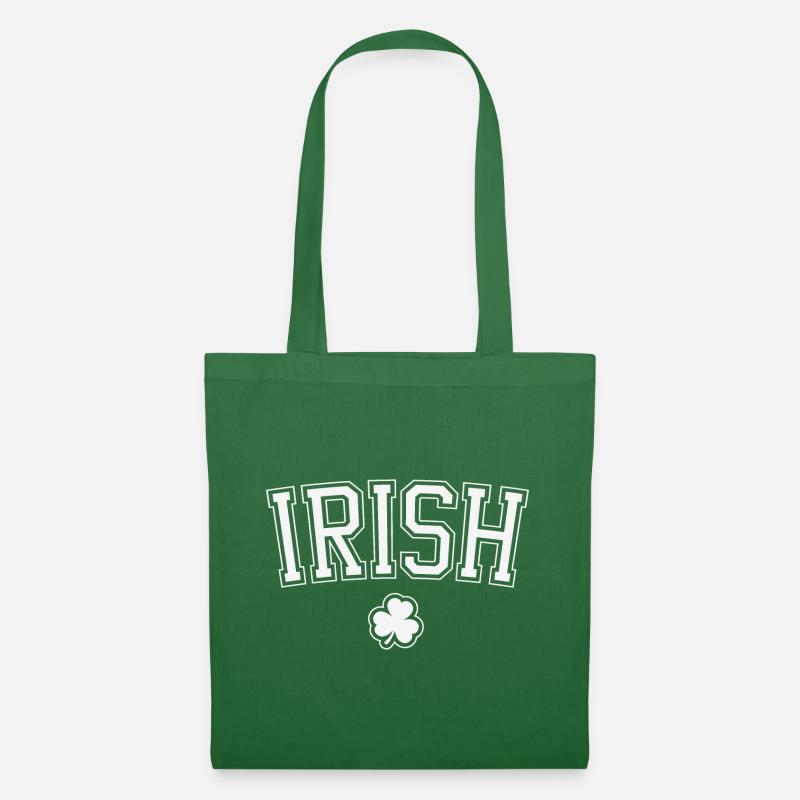 St. Patrick's Day Irish Kleeblatt Shamrock - Stoffbeutel - Fichte