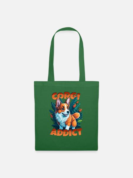 CORGI Addict - Stoffbeutel - Fichte