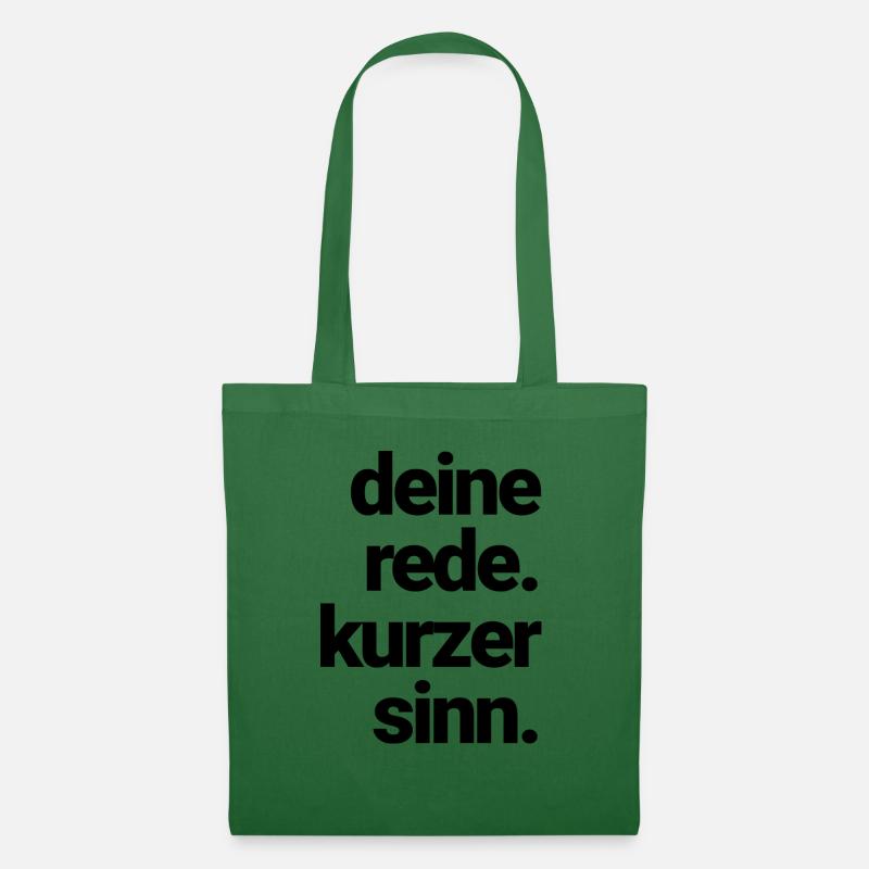 Frauen & Männer Premium Shirt Statement Sarkasmus - Stoffbeutel - Fichte