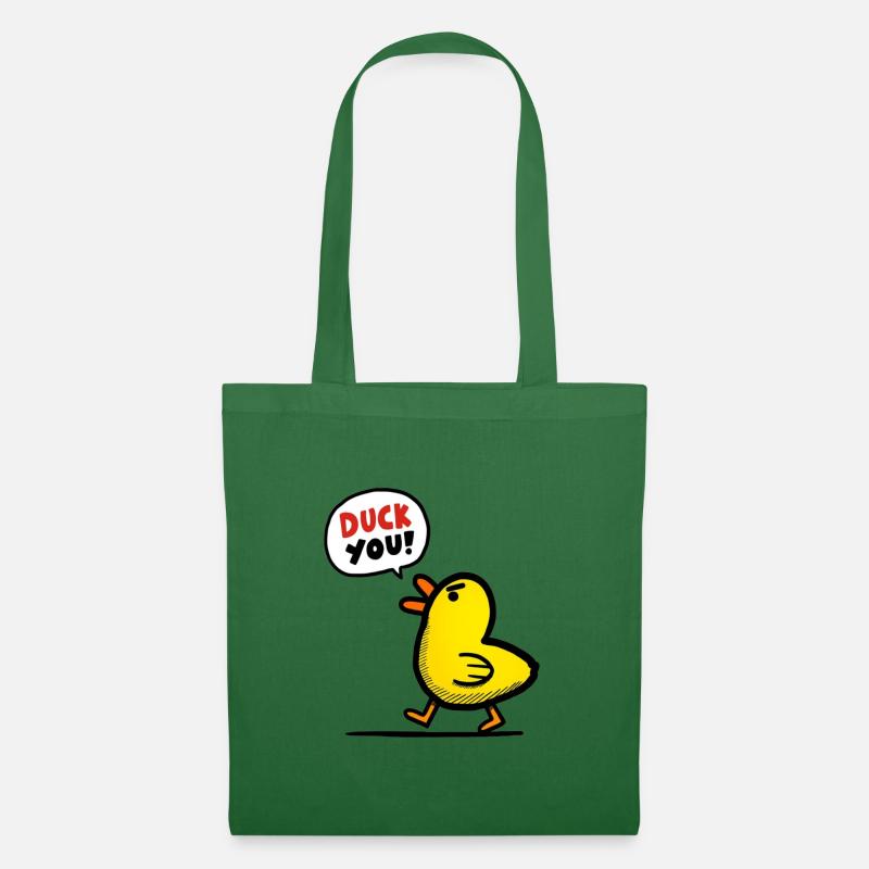 Duck dich - Stoffbeutel - Fichte