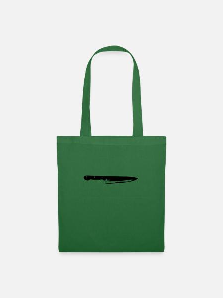 Messer - Stoffbeutel - Fichte