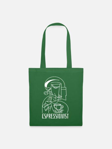 Espressionist - Espresso - Kaffee trinken - Stoffbeutel - Fichte