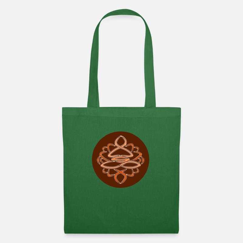Handpan,Buddha - Tote Bag - evergreen