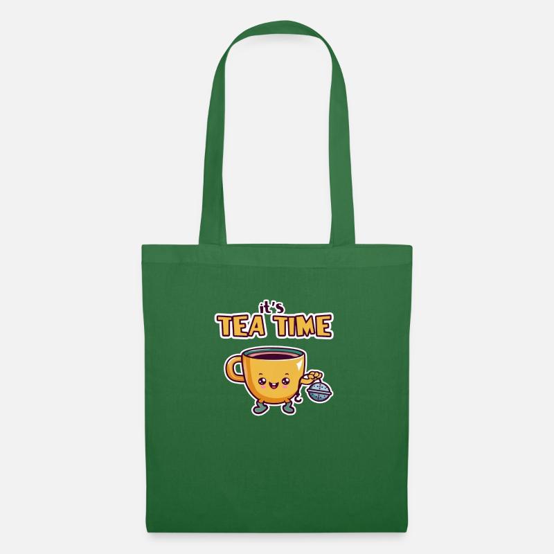 Tasse Tee - Stoffbeutel - Fichte