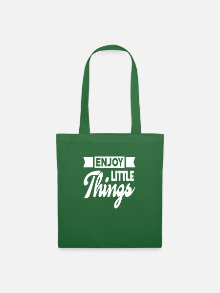 Enjoy Little Things - Stoffbeutel - Fichte