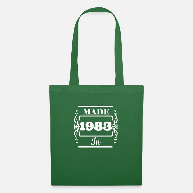 made in 1983 - Tote Bag - evergreen