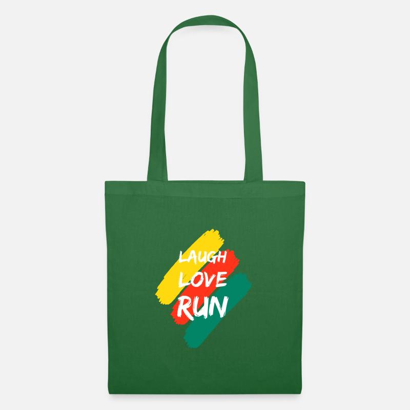 Laugh Love Run - Stoffbeutel - Fichte