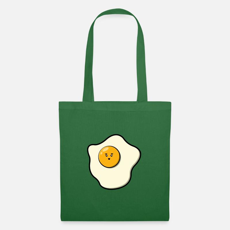 Cute Fried Egg - Tote Bag - evergreen