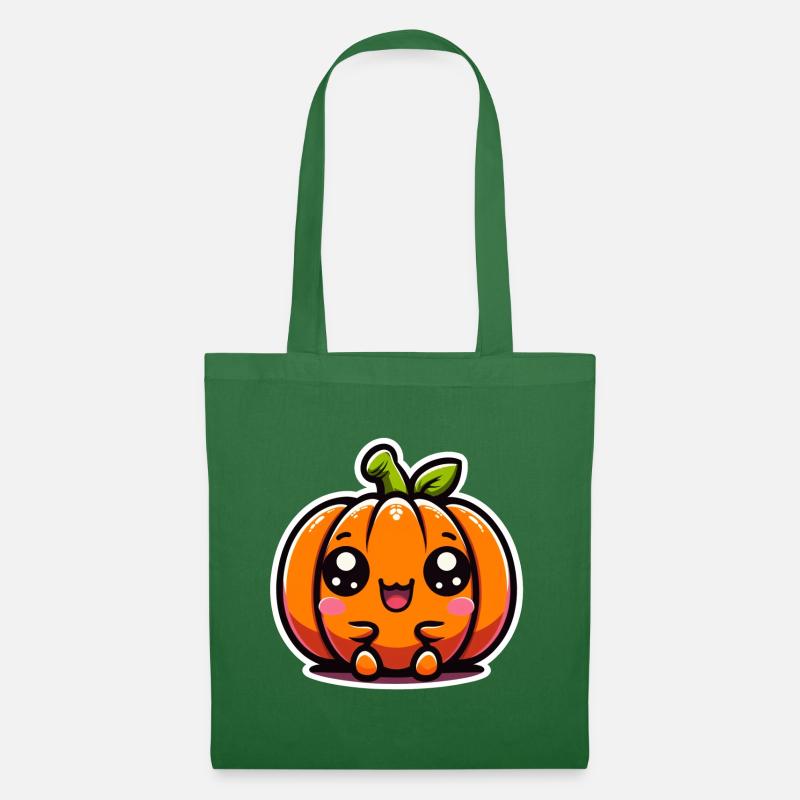 Cute pumpkin - Tote Bag - evergreen