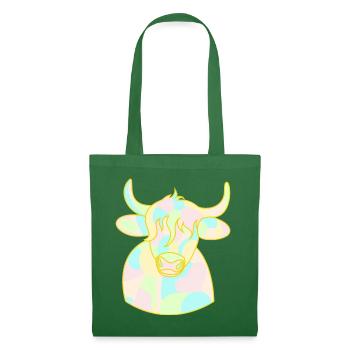 Opal Cuddle Bull - Tote Bag - evergreen - Front