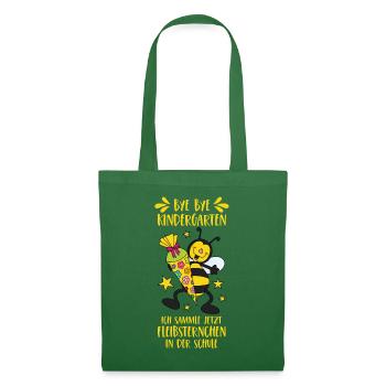 School enrollment bee sugar cone school kindergarten - Tote Bag - evergreen - Front