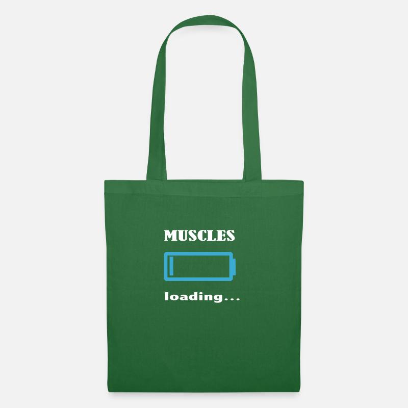 muscles loading... - Tote Bag - evergreen