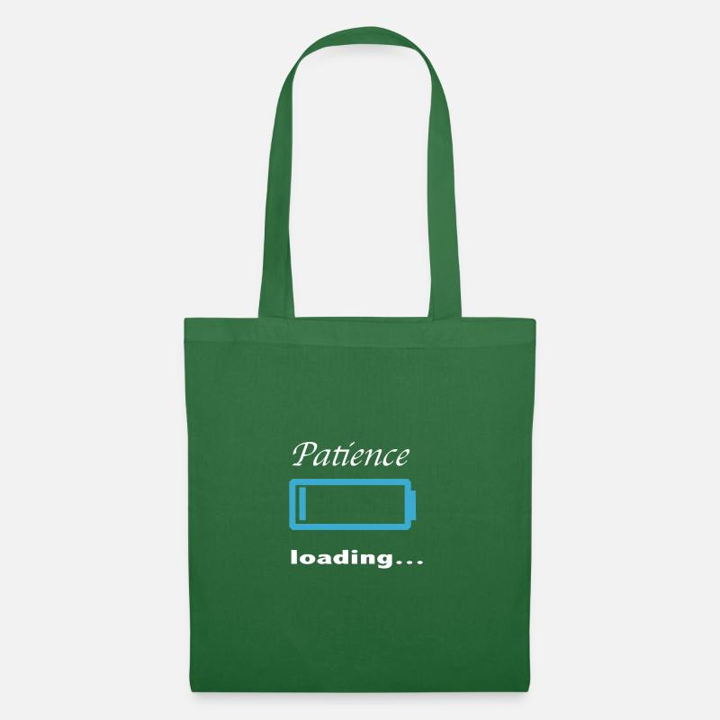 Patience loading... - Stoffbeutel - Fichte