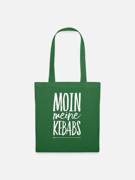 Moin meine Kebabs - Stoffbeutel - Fichte