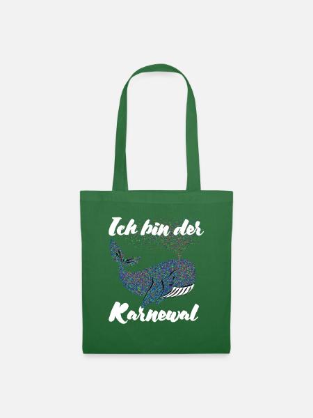 Fastnacht - Karneval - Karnewal - Wortspiel - Stoffbeutel - Fichte