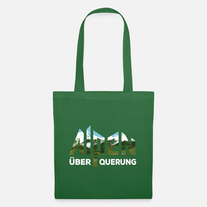 Alpenüberquerung Alpen Überquerung Wandern - Stoffbeutel - Fichte