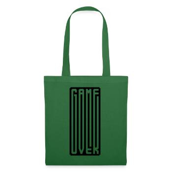 GAME OVER - BIG MONOGRAM - Tote Bag - evergreen - Front