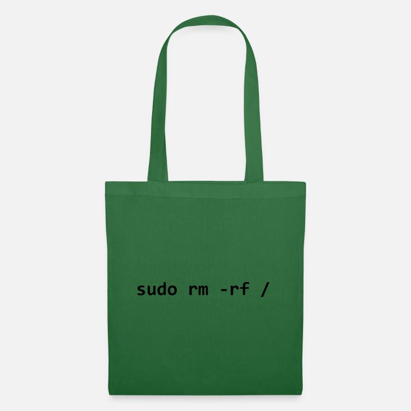 sudo rm rf - Stoffbeutel - Fichte
