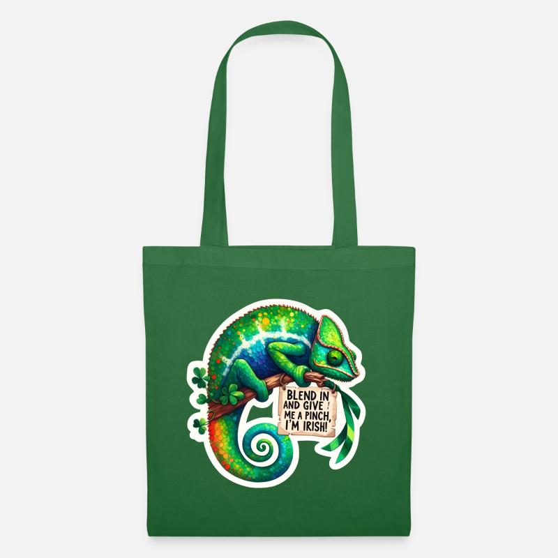 Gib mir eine Prise, ich bin ein irisches Chamäleon - Stoffbeutel - Fichte