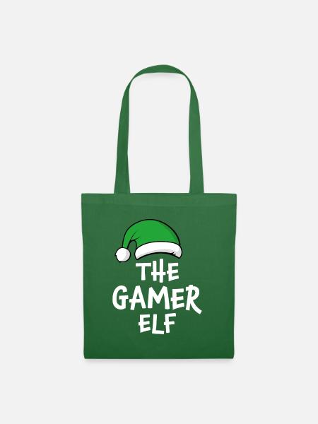 Der Gamer-Elf - Stoffbeutel - Fichte