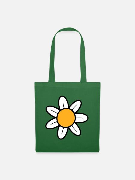 Flower - Tote Bag - evergreen
