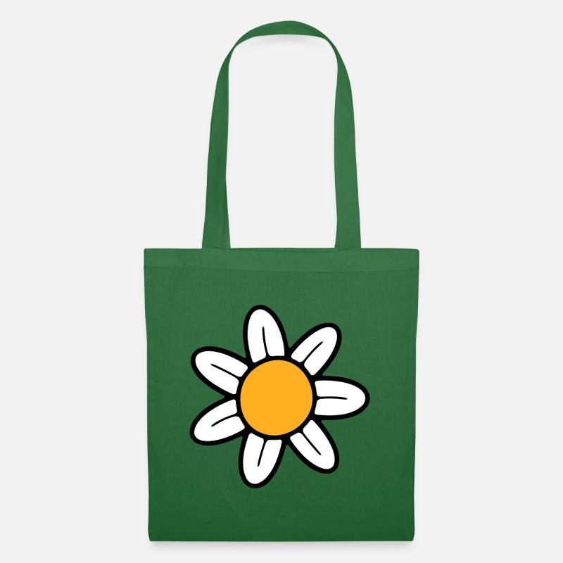 Flower - Tote Bag - evergreen