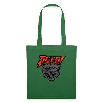 Tiger Pawn Panko orange - grau - Stoffbeutel - Fichte - Vorne