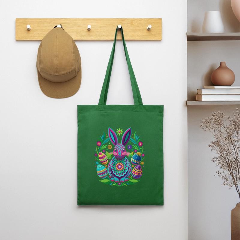 Happy Easter - Easter Bunny - Easter Egg - Gift Tote Bag