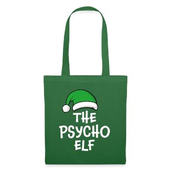 L’Elfe Psycho - Sac en tissu - vert sapin - Devant