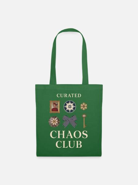 Curated Chaos Club Motifs - Stoffbeutel - Fichte