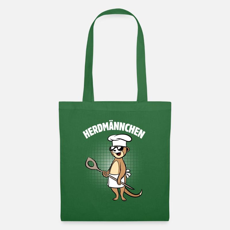 Herdmännchen - Erdmännchen mit Kochlöffel - Stoffbeutel - Fichte