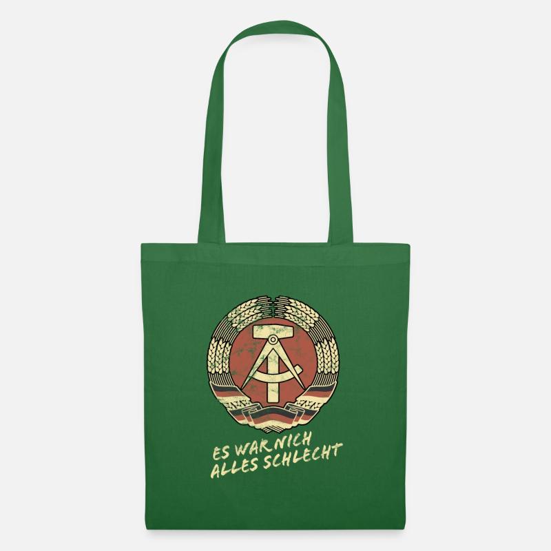 DDR Wappen, Es war nich alles schlecht, Ostalgie - Stoffbeutel - Fichte