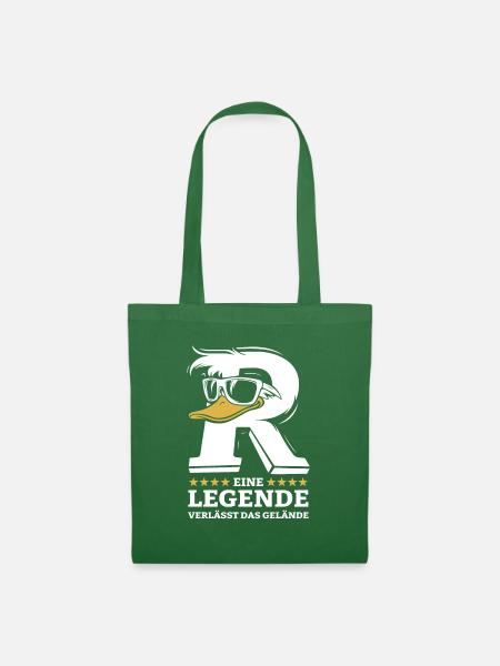 Rente - Ente Cartoon - Ein Legende - Stoffbeutel - Fichte