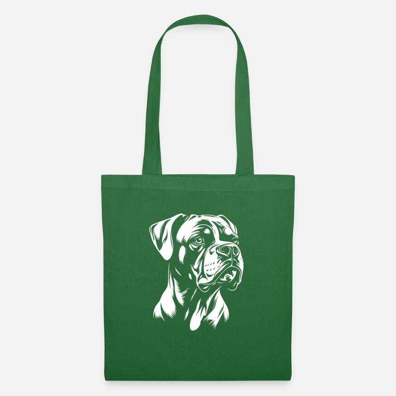 Boxer - Hunde Fan - Stoffbeutel - Fichte