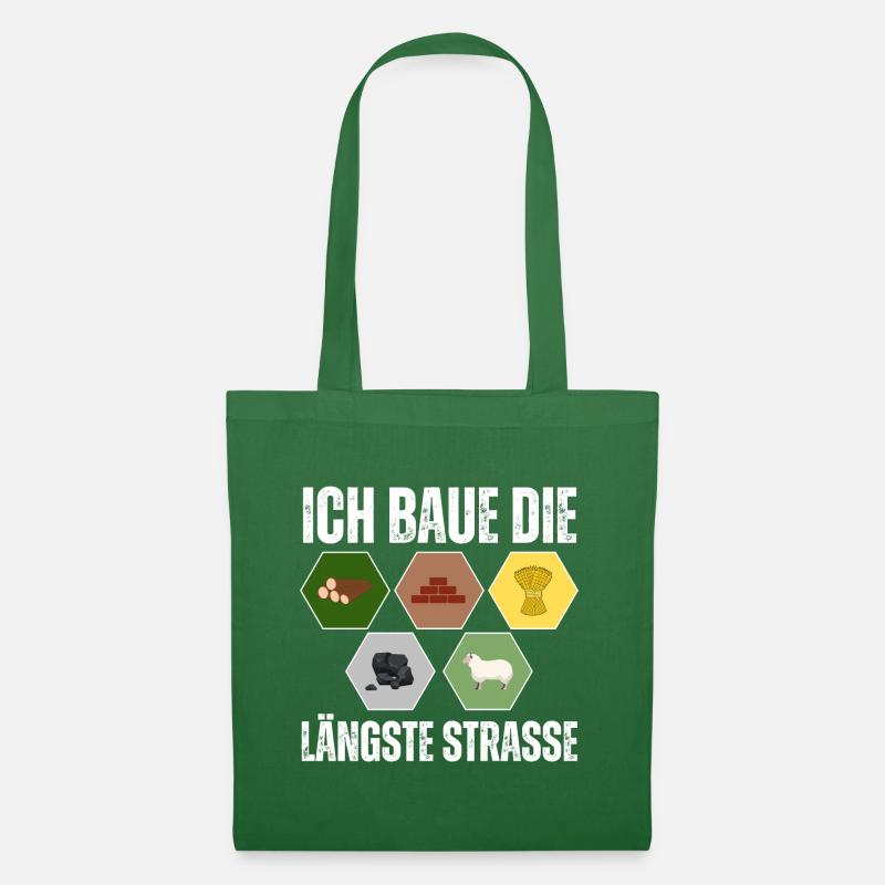 Siedler Schaf Brettspiel Freunde Geschenk - Stoffbeutel - Fichte