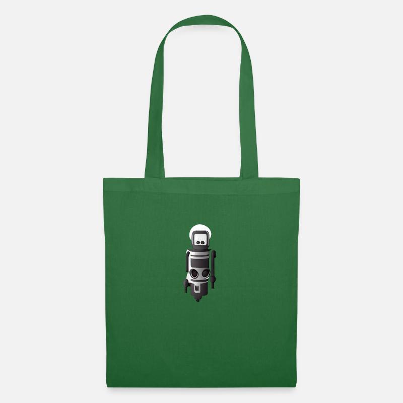 Robots hovering - Tote Bag - evergreen