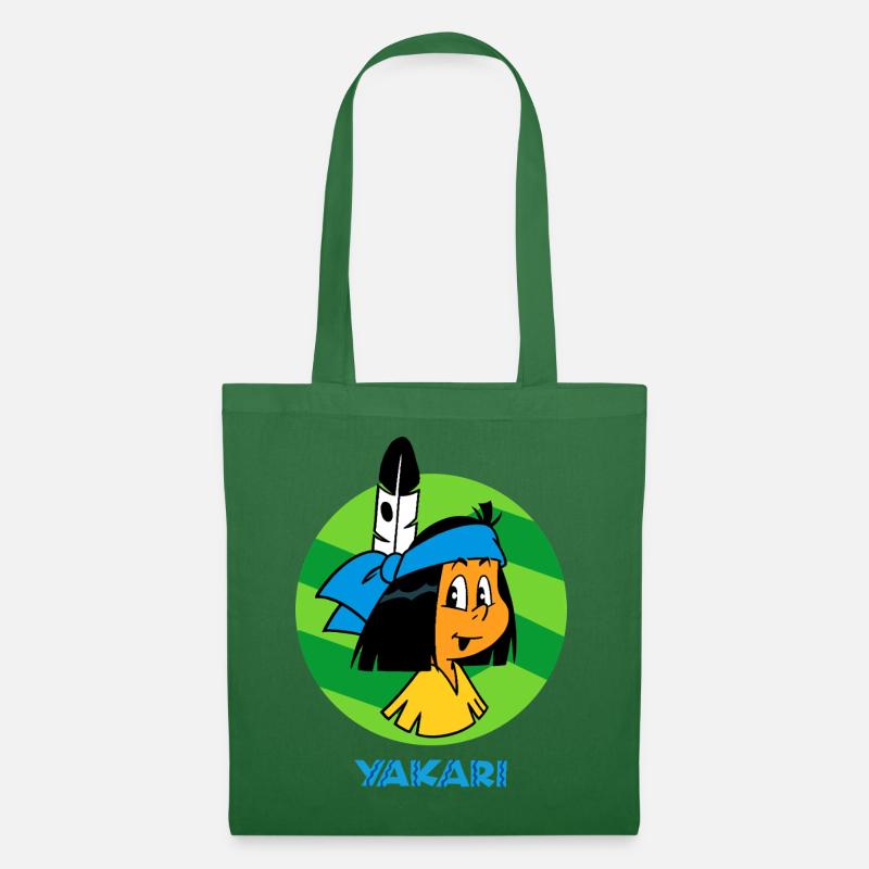 Yakari Gesicht - Stoffbeutel - Fichte
