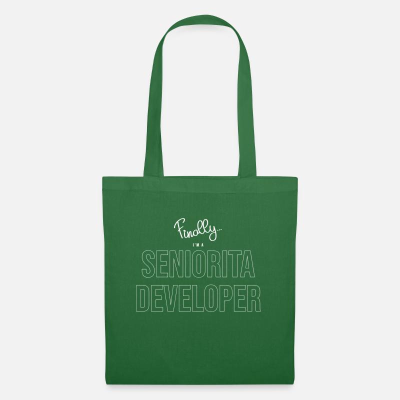 Senior Developer - Tote Bag - evergreen