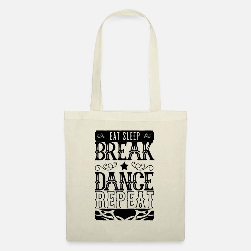 Breakdancing Breakdancer Tanz Geschenk Breakdance - Stoffbeutel - Natur