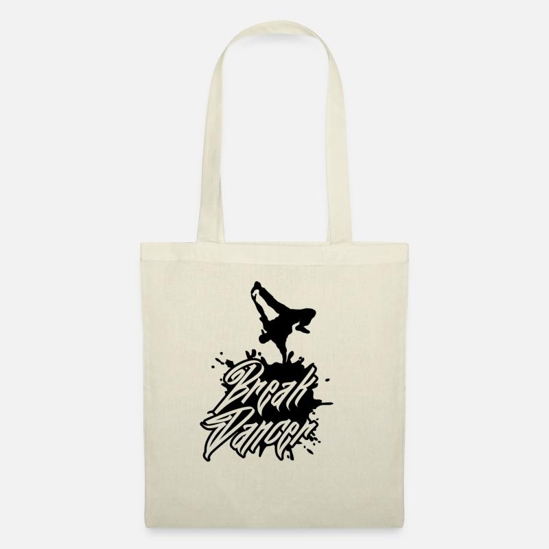 Tanz Breakdancer Breakdancing Breakdance Geschenk - Stoffbeutel - Natur