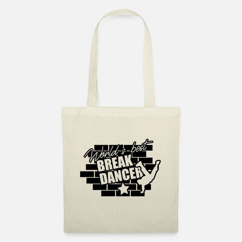 Tanz Breakdance Breakdancing Breakdancer Geschenk - Stoffbeutel - Natur
